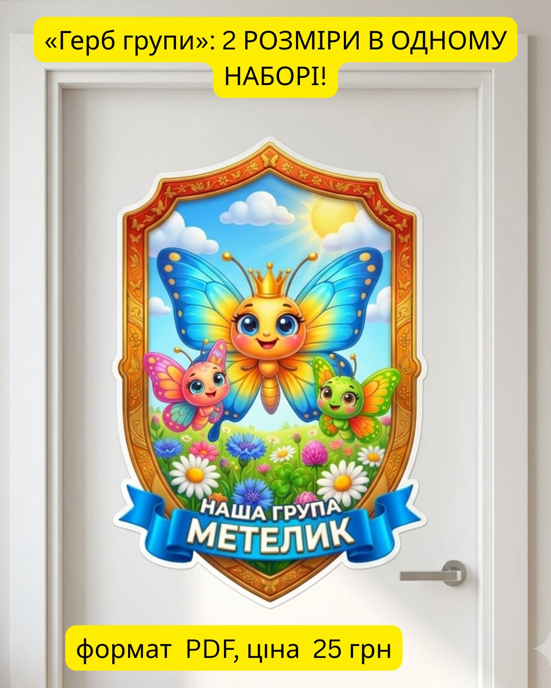 Герб групи Метелик