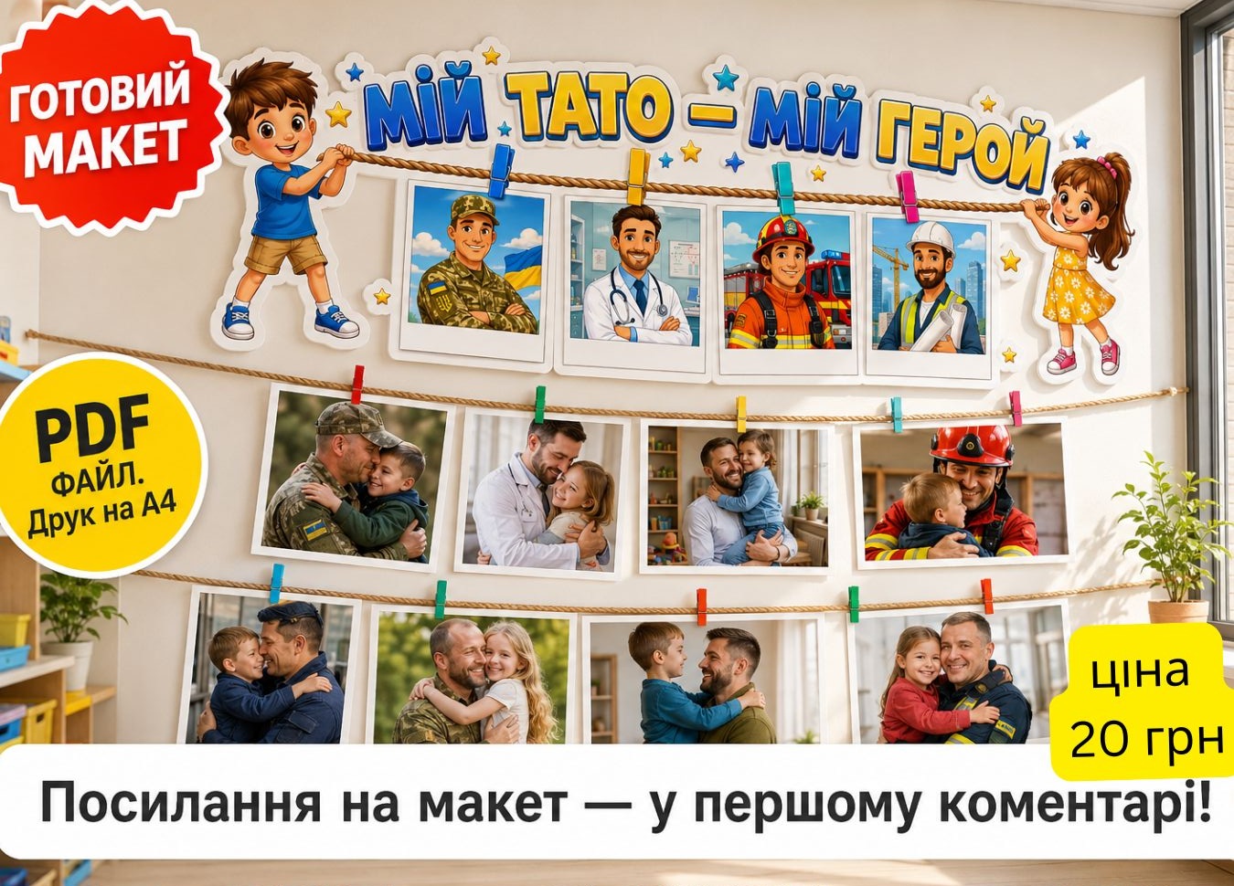 Мій тато - мій герой