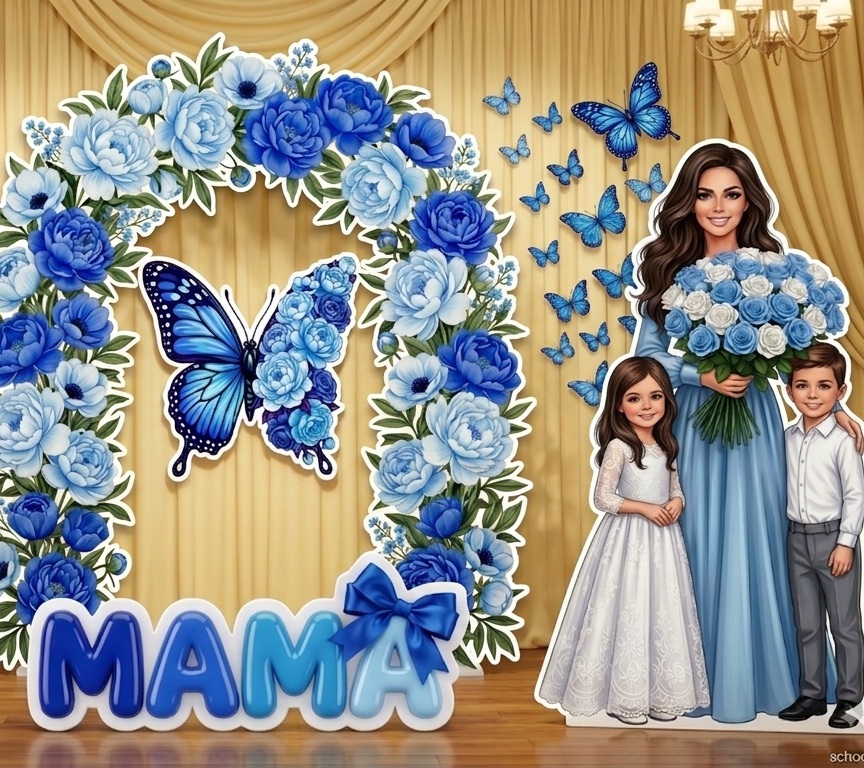 Фотозона "Синя Мама"