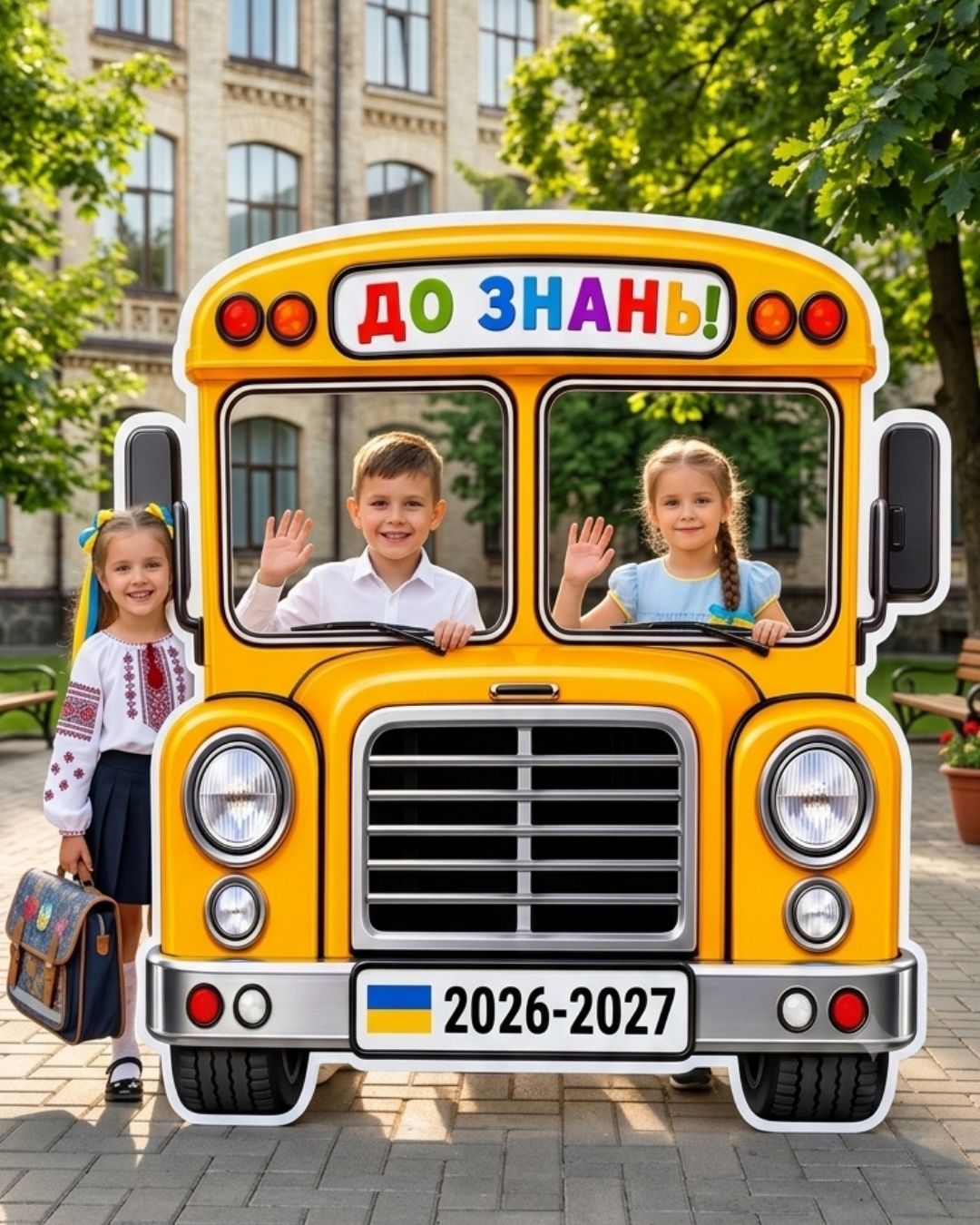 Фотозна Шкільний Автобус