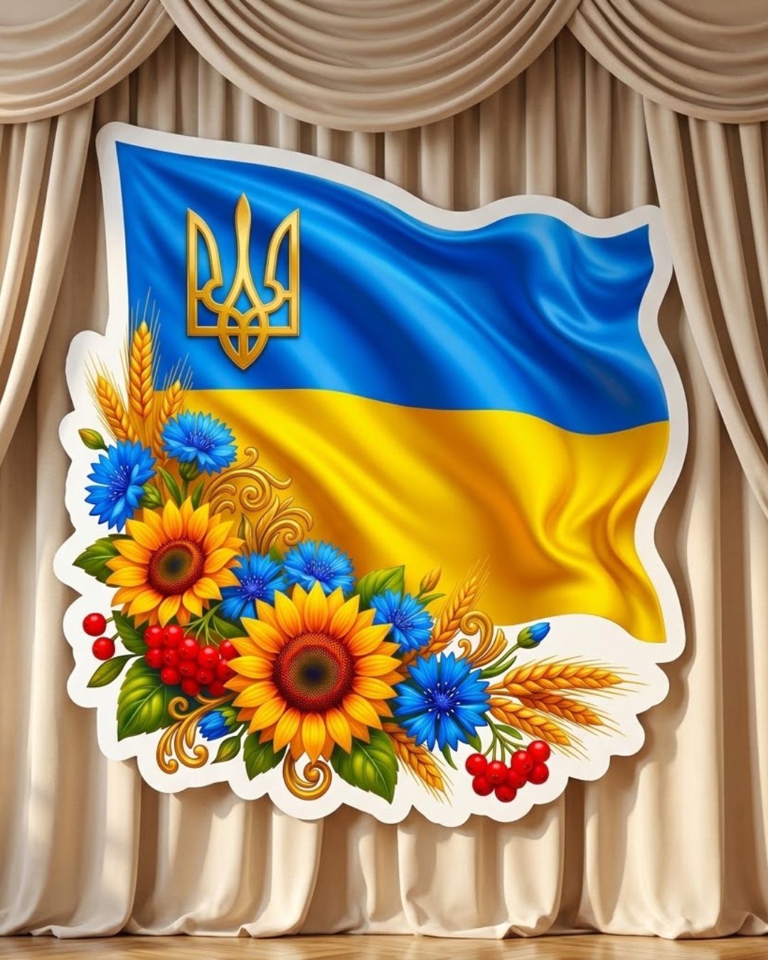 Стяг, макети для друку на А4