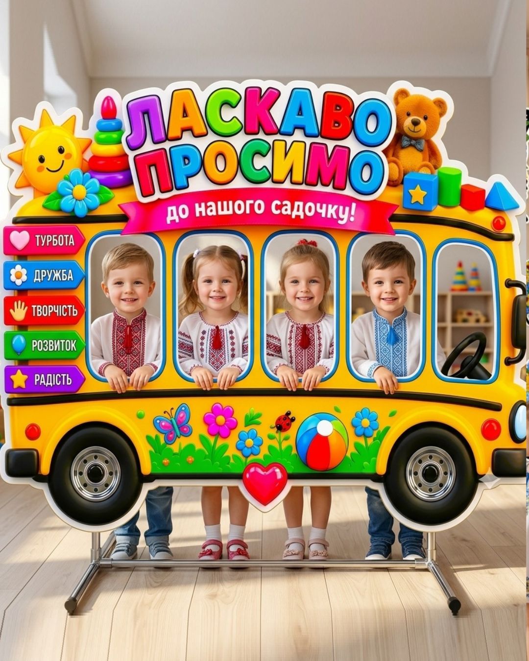 🚌Автобус 💛 Ласкаво просимо до нашого садочка!