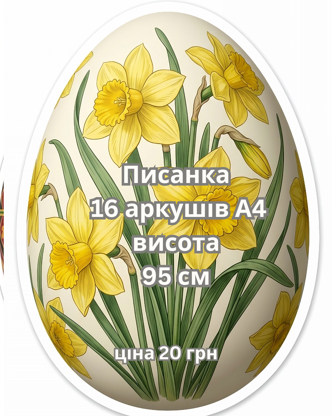 Писанка Нарцис