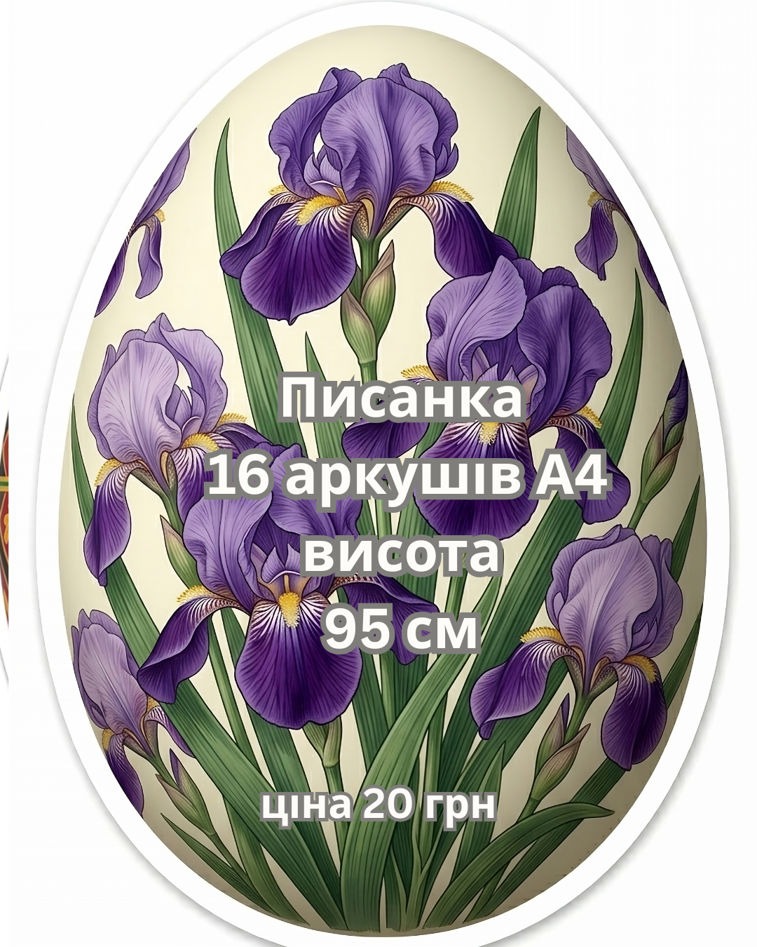Писанка Ірис