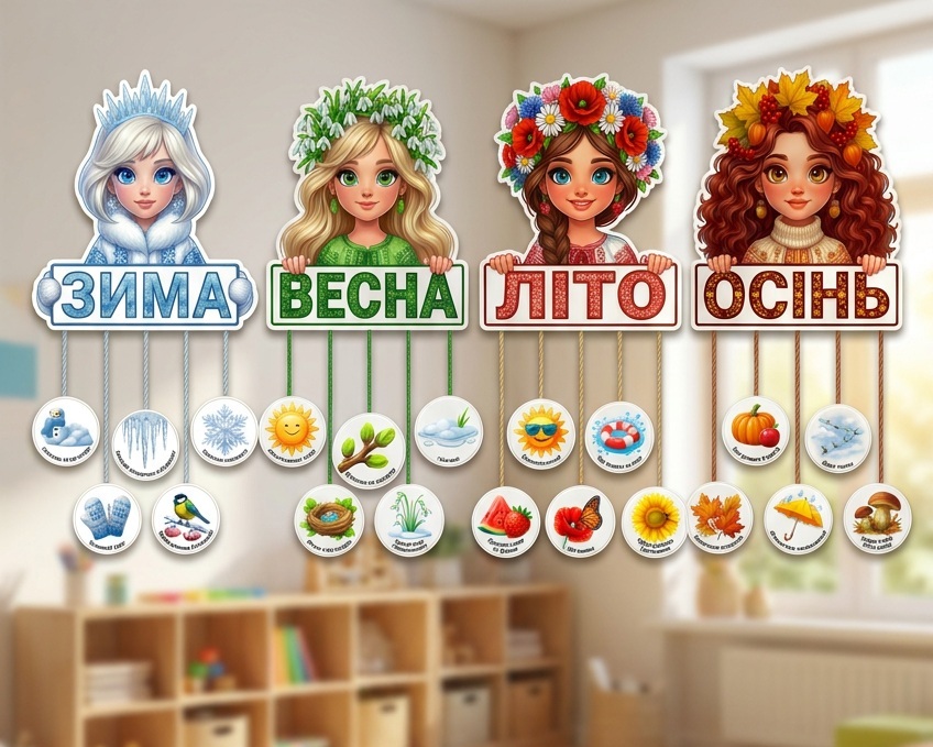 Сучасний куточок природи «Пори року»
