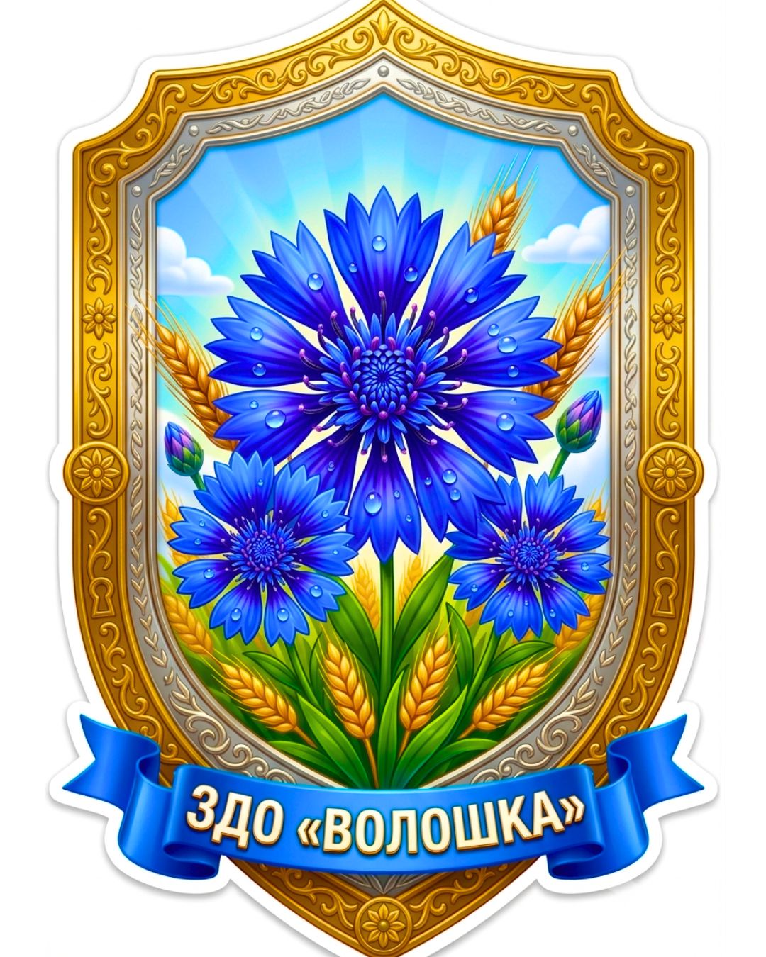 Герб ЗДО Волошка