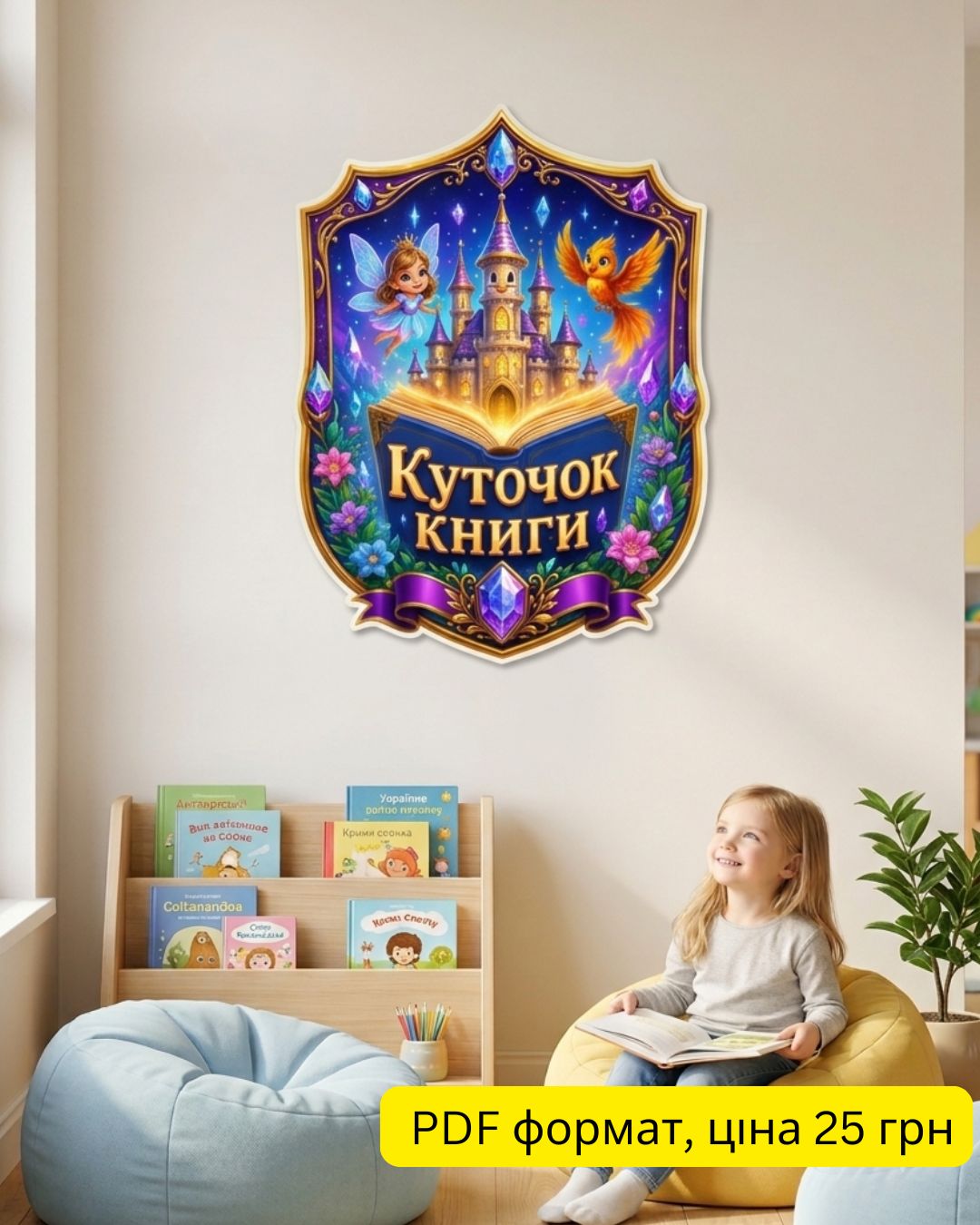Куточок книги для садочку